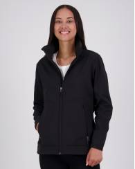 Aspiring ladies Softshell Jacket with Contrast Pulls